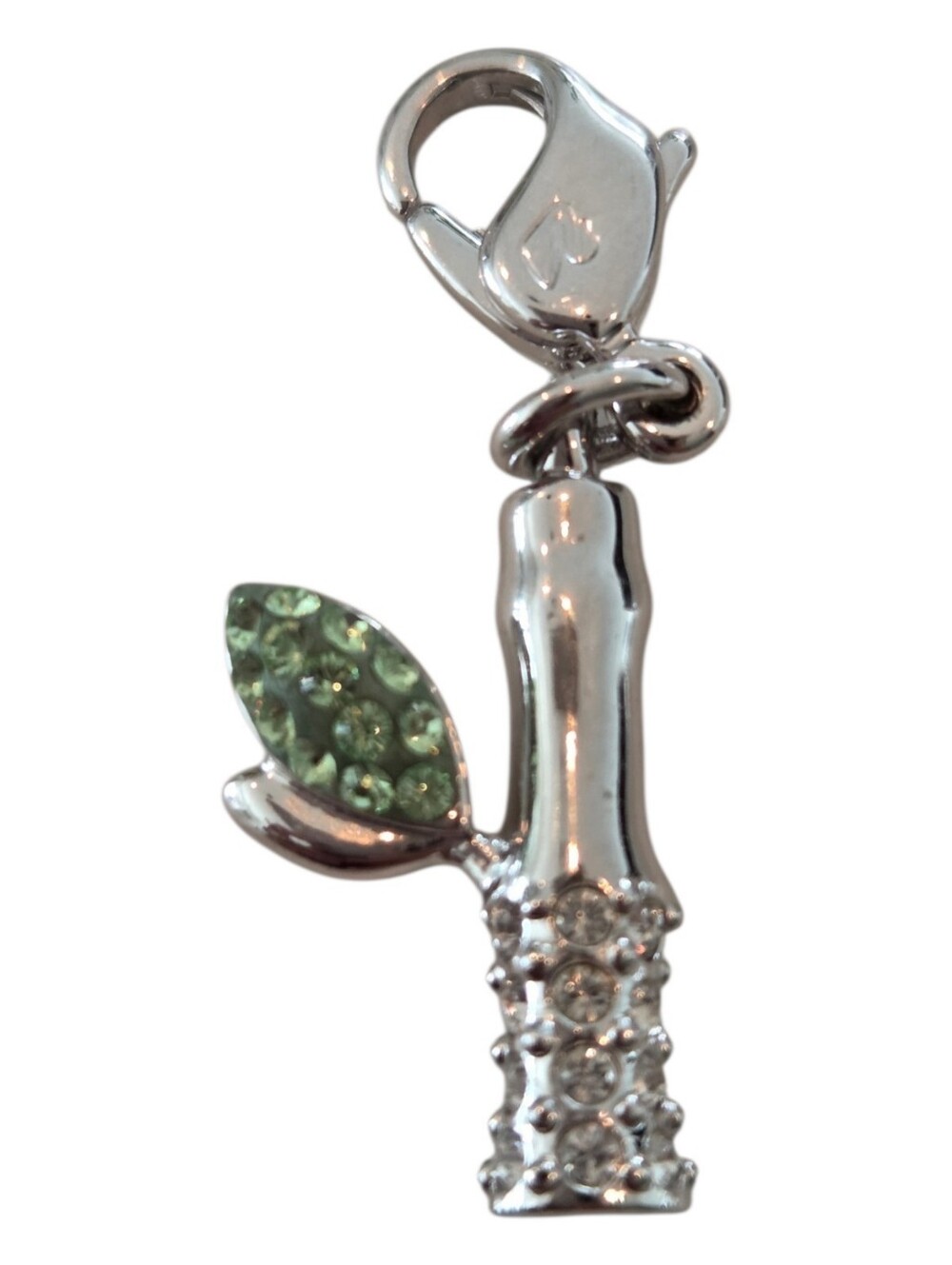 Swarovski Authentic Rare SCS 2008 Panda Bamboo Crystal Charm
